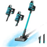 Cecotec Conga Rockstar 1500 Horizon Genesis XL, Aspirateur balais Turquoise/Noir