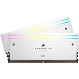 Corsair 48 Go DDR5-7000 Kit, Mémoire vive Blanc, CMP48GX5M2B7000C36W, Dominator Titanium RGB, XMP