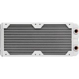 Corsair Hydro X Series XR5 240 mm Water Cooling, Radiateur Blanc, Radiateur, Laiton, Cuivre, Blanc, 12 cm, 280 mm, 30 mm