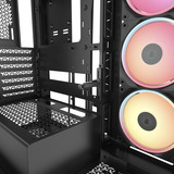 Corsair  boîtier midi tower Noir | 2x USB-A | 1x USB-C | RGB | Window