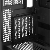 Corsair  boîtier midi tower Noir | 2x USB-A | 1x USB-C | RGB | Window