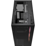 Corsair  boîtier midi tower Noir | 2x USB-A | 1x USB-C | RGB | Window