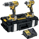 DEWALT Perceuse-visseuse à percussion sans fil DCK266P2 Set, 18V, 2 pièces, Perceuse à percussion Jaune/Noir