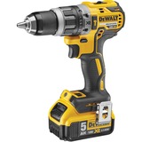 DEWALT Perceuse-visseuse à percussion sans fil DCK266P2 Set, 18V, 2 pièces, Perceuse à percussion Jaune/Noir