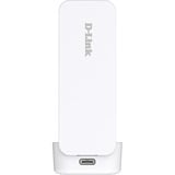 D-Link D501 routeur cellulaire, passerelle et modem, Adaptateur radiocellulaire Blanc, Gris, Blanc, Portable, 5G, LTE, Sub6 NR, USB