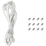 DeepCool FD14 ventilateurs de boîtier Blanc, 3 pièces, 140 x 140 x 25 mm, PWM