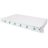 Digitus Boîte de fusion fibre optique, 1U, équipée, 6x LC DX, OM3, Boîte de raccordement 