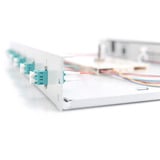 Digitus Boîte de fusion fibre optique, 1U, équipée, 6x LC DX, OM3, Boîte de raccordement 
