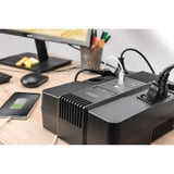 Digitus Onduleur tout-en-un, 600VA/360Watt, UPS Noir