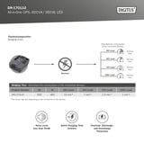 Digitus Onduleur tout-en-un, 600VA/360Watt, UPS Noir