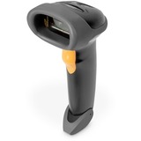 Digitus Scanner de codes-barres 1D, Lecteur de codes-barres Gris/Noir, Lecteur de code barre portable, 1D, Linéaire, Codabar, Code 128, Code 32, Code 39, Code 93, EAN 128, EAN-13, EAN-8, GS1 DataBar, GS1-128..., -45 - 45°, 30 cm
