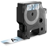 Dymo D1 étiquettes autocollantes authentiques de hautes performances en polyester | 19mm x 7m | 19mm | impression en noir sur fond transparent | pour étiqueteuses LabelManager, Ruban Noir sur transparent, Polyester, Belgique, -18 - 90 °C, DYMO, LabelManager, LabelWriter 450 DUO