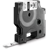 Dymo Rhino Étiquettes en vinyle industrielles | 9 mm x 5,5 m | autocollantes impression en noir sur fond blanc | pour étiqueteuses Rhino et LabelManager, Ruban 5 m | autocollantes impression en noir sur fond blanc | pour étiqueteuses Rhino et LabelManager, Noir sur blanc, Multicolore, Vinyl, -40 - 80 °C, UL 969, DYMO