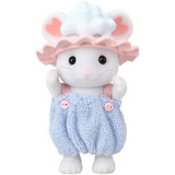 EPOCH Sylvanian Families - Ensemble de jeu bain Souris Marshmallow, Jouets de construction 