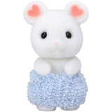 EPOCH Sylvanian Families - Ensemble de jeu bain Souris Marshmallow, Jouets de construction 
