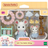 EPOCH Sylvanian Families - Ensemble de jeu bain Souris Marshmallow, Jouets de construction 