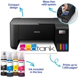 Epson EcoTank ET-2810, Imprimante multifonction Noir, Jet d'encre, Impression couleur, 5760 x 1440 DPI, A4, Impression directe, Noir