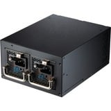 FSP Twins PRO 500W unité d'alimentation d'énergie 520 W 20+4 pin ATX ATX Noir alimentation 520 W, 100 - 240 V, 50/60 Hz, 8 - 4 A, 43,3 A, 3 A