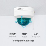 Foscam D4Z, Caméra de surveillance Blanc