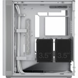 Fractal Design Define One Light TG Clear Tint boîtier midi tower Blanc | 2x USB-A | 1x USB-C | Window