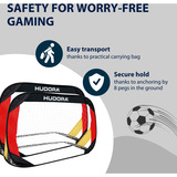 HUDORA Set de 2 buts de football Pop Up, But de football 