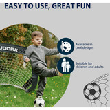 HUDORA Set de 2 buts de football Pop Up, But de football 