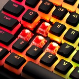 HyperX clavier gaming Noir, Layout DE, HyperX Red