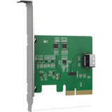 Icy Dock MB408A5 "EXLink" MCIO 4i (SFF-TA-1016) vers adaptateur PCIe 5.0 x4, Carte d'interface 