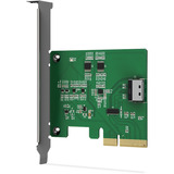 Icy Dock MB408A5 "EXLink" MCIO 4i (SFF-TA-1016) vers adaptateur PCIe 5.0 x4, Carte d'interface 