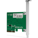 Icy Dock MB408A5 "EXLink" MCIO 4i (SFF-TA-1016) vers adaptateur PCIe 5.0 x4, Carte d'interface 