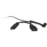 Inter-Tech Argus RS-071 RGB 120x120x25 ventilateur de boîtier Noir, 120 x 120 x 25 mm, PWM