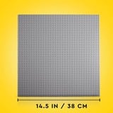 LEGO Classic - La plaque de construction grise, Jouets de construction Gris, 11024