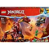 LEGO Ninjago - Le dragon de lave transformable de Heatwave, Jouets de construction 71793