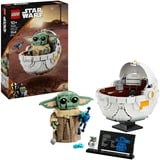 LEGO Star Wars - Grogu avec un landau roulant, Jouets de construction 75403