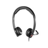 Logitech Stereo H650e USB casque on-ear Noir
