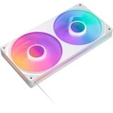 NZXT F240 RGB CORE ventilateurs de boîtier Blanc, 2 pièces, 240 x 120 x 26 mm