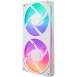 NZXT F240 RGB CORE ventilateurs de boîtier Blanc, 2 pièces, 240 x 120 x 26 mm