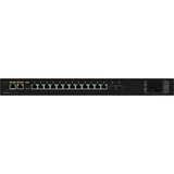Netgear M4250-12M2XF Géré L2/L3 2.5G Ethernet 1U Noir, Switch Géré, L2/L3, 2.5G Ethernet, Full duplex, Grille de montage, 1U