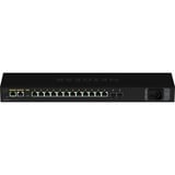 Netgear MSM4214X Géré L2/L3 2.5G Ethernet 1U Noir, Switch Géré, L2/L3, 2.5G Ethernet, Full duplex, Grille de montage, 1U