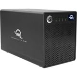 OWC ThunderBay 4 mini Boîtier disque dur/SSD Noir 2.5" Noir, Boîtier disque dur/SSD, 2.5", SATA, Série ATA II, Série ATA III, 40 Gbit/s, Connectivité USB, Noir