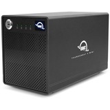 OWC ThunderBay 4 mini Boîtier disque dur/SSD Noir 2.5" Noir, Boîtier disque dur/SSD, 2.5", SATA, Série ATA II, Série ATA III, 40 Gbit/s, Connectivité USB, Noir