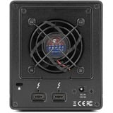 OWC ThunderBay 4 mini Boîtier disque dur/SSD Noir 2.5" Noir, Boîtier disque dur/SSD, 2.5", SATA, Série ATA II, Série ATA III, 40 Gbit/s, Connectivité USB, Noir