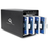 OWC ThunderBay 4 mini Boîtier disque dur/SSD Noir 2.5" Noir, Boîtier disque dur/SSD, 2.5", SATA, Série ATA II, Série ATA III, 40 Gbit/s, Connectivité USB, Noir