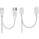Ocypus Delta C70 ARGB boîtier midi tower Blanc | 2x USB-A | 1x USB-C | RGB | Verre trempé