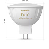 Philips Hue White Ambiance MR16 Spot intelligent Pack individuel 400 lm, Lampe à LED 