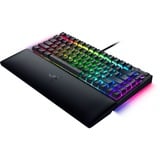 Razer BlackWidow V4 75% RGB clavier gaming mécanique Noir, Layout US-International (QWERTY), Razer certified Mechanical Orange Switches, 75%
