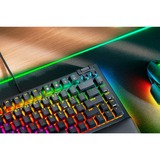 Razer BlackWidow V4 75%, clavier gaming Noir, Layout US (QWERTY), Razer certified Mechanical Orange Switches