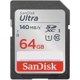 SanDisk Ultra 64 GB SDXC, Carte mémoire Noir