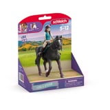 Schleich HORSE CLUB Cavalière Lisa et Storm special, Figurine Marron, 5 an(s), Multicolore