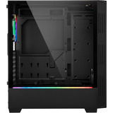 Sharkoon RGB LIT 200 Reconditionné boîtier midi tower Noir | 3x USB-A | RGB | Window